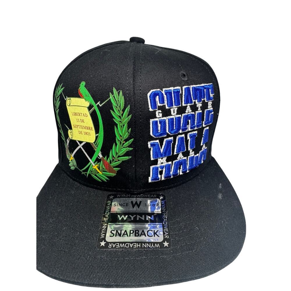 Guatemala‎ Snapback Hat by Wynn Headwear – Independence Day Design